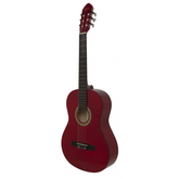 De Salvo CG34RD 3/4 Classical Guitar - Red Finish